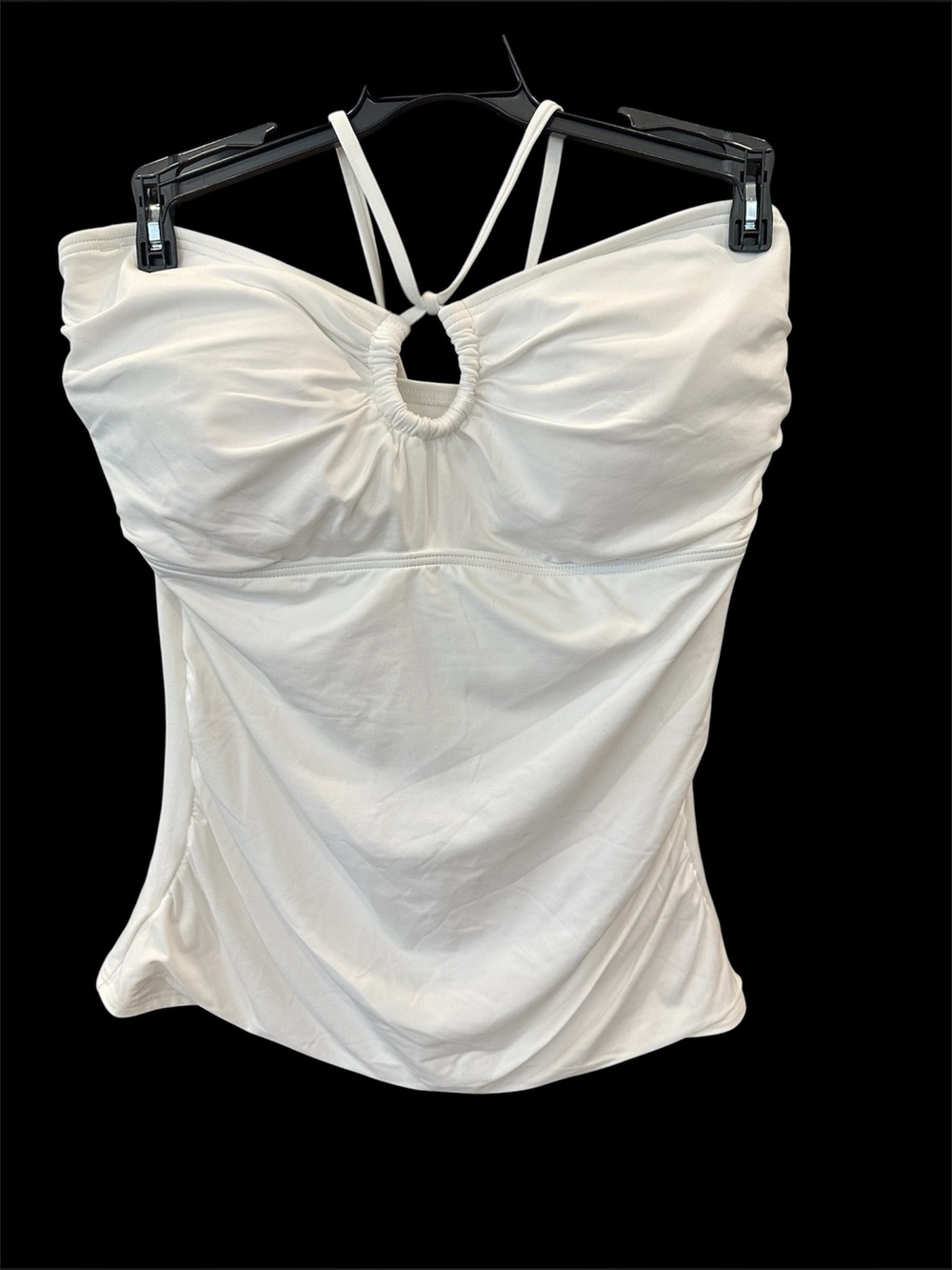 Michael Kors Swim Tankini (top only) with Ring Detail